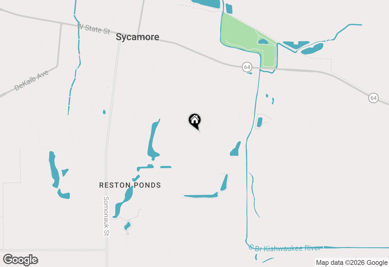 Map of 605 Independence Avenue, Sycamore, IL 60178