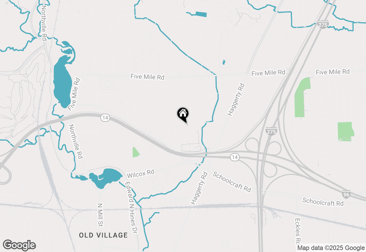 Map of 41231 Greenbriar Lane, Plymouth, MI 48170