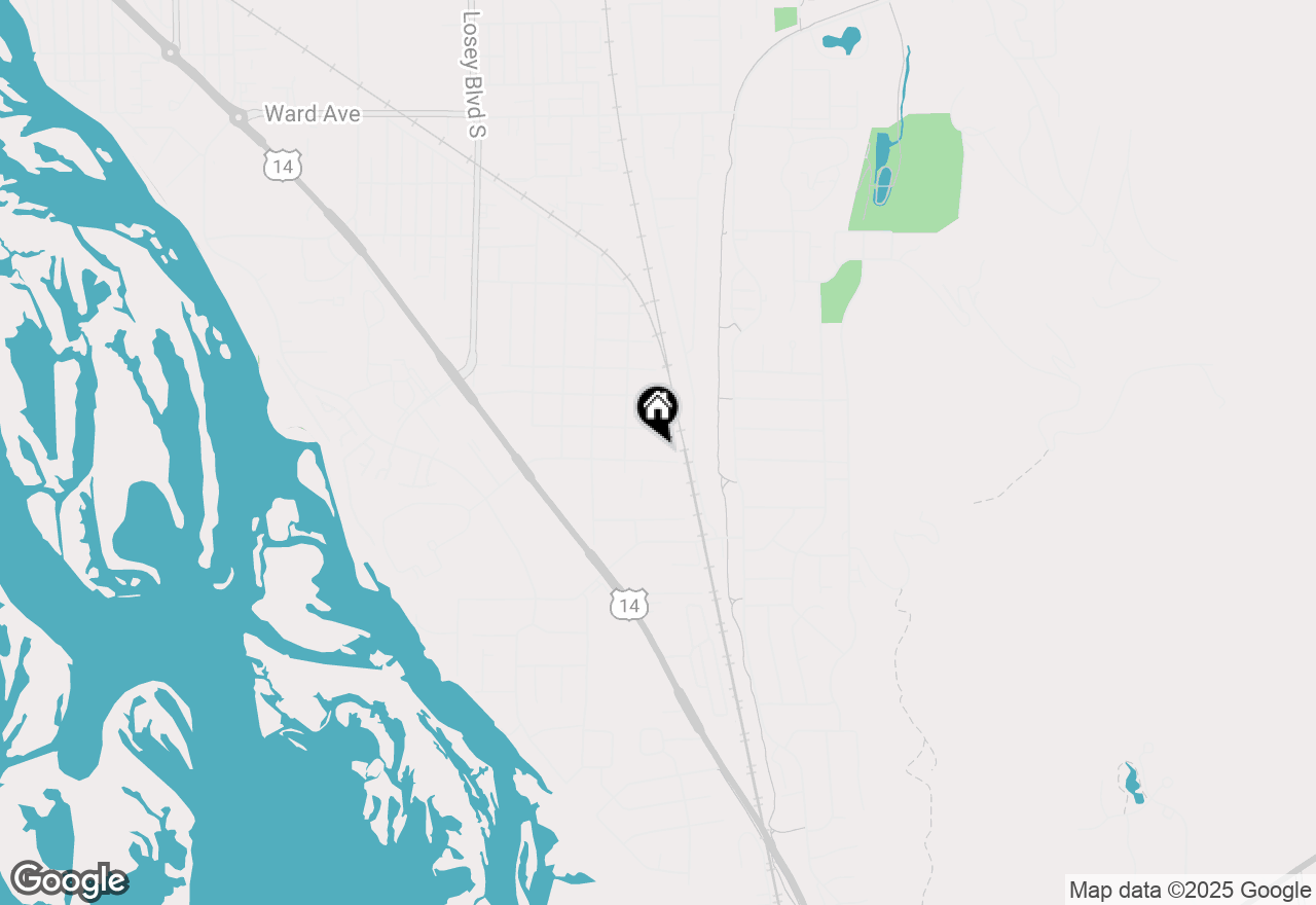 Map of 2933 Birch St, La Crosse, WI 54601