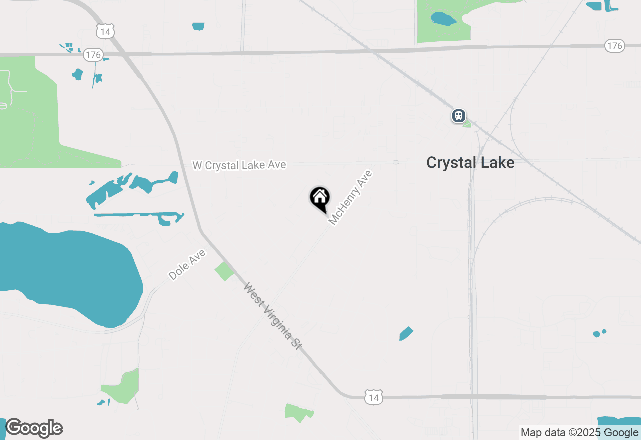 Map of 125 Maple Street, Crystal Lake, IL 60014