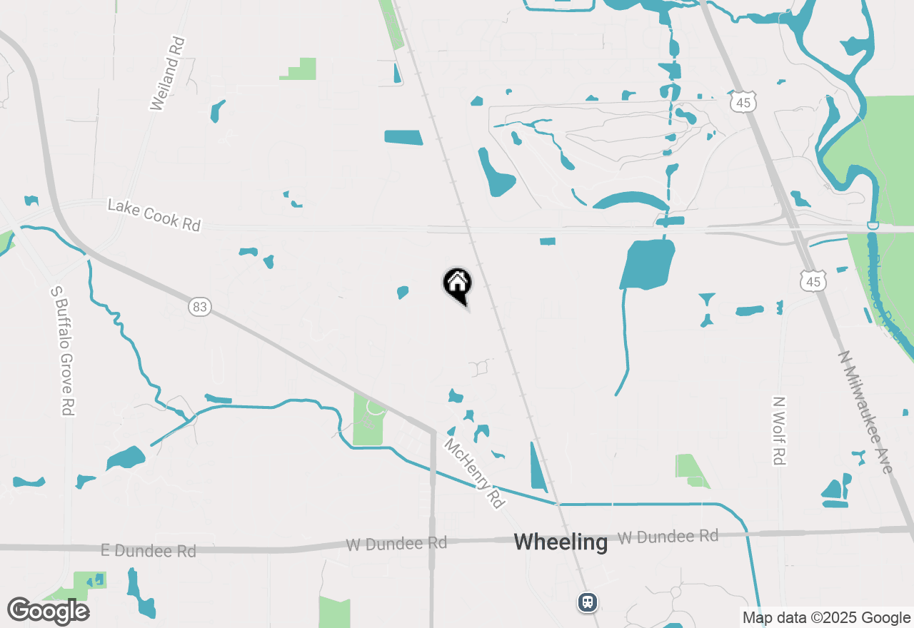 Map of 600 Denoyer Trail, Wheeling, IL 60090