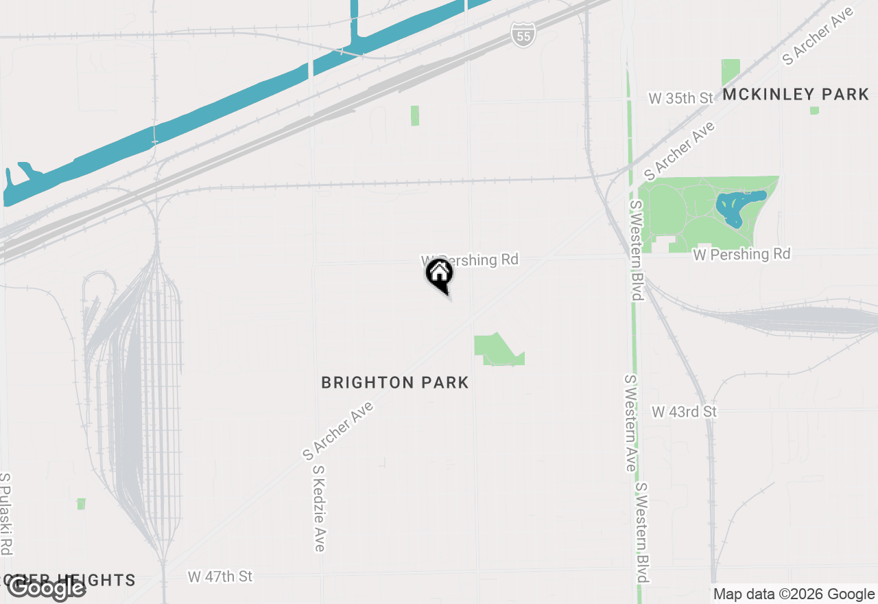 Map of 2853 W 40th Street, Chicago, IL 60632