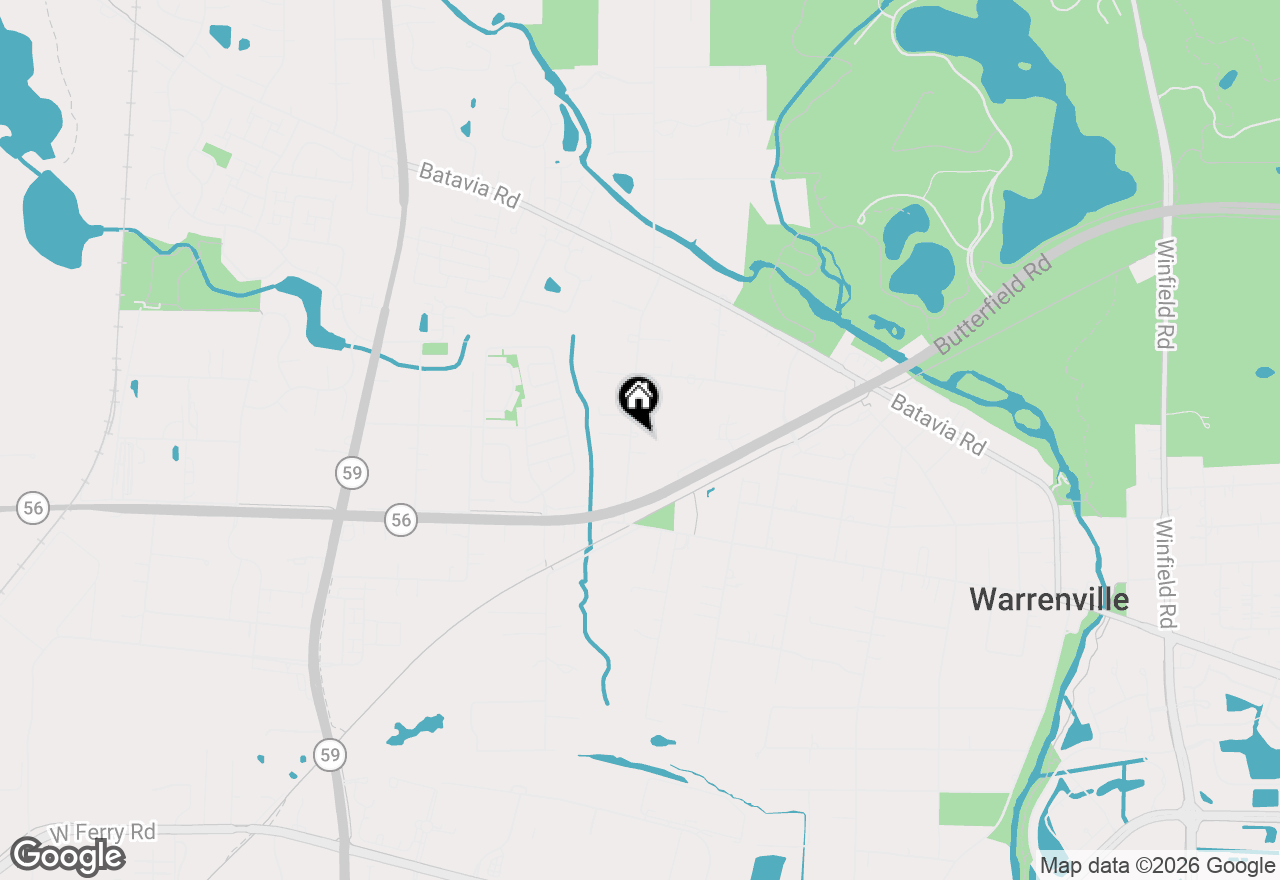 Map of 3S241 Williams Road, Warrenville, IL 60555