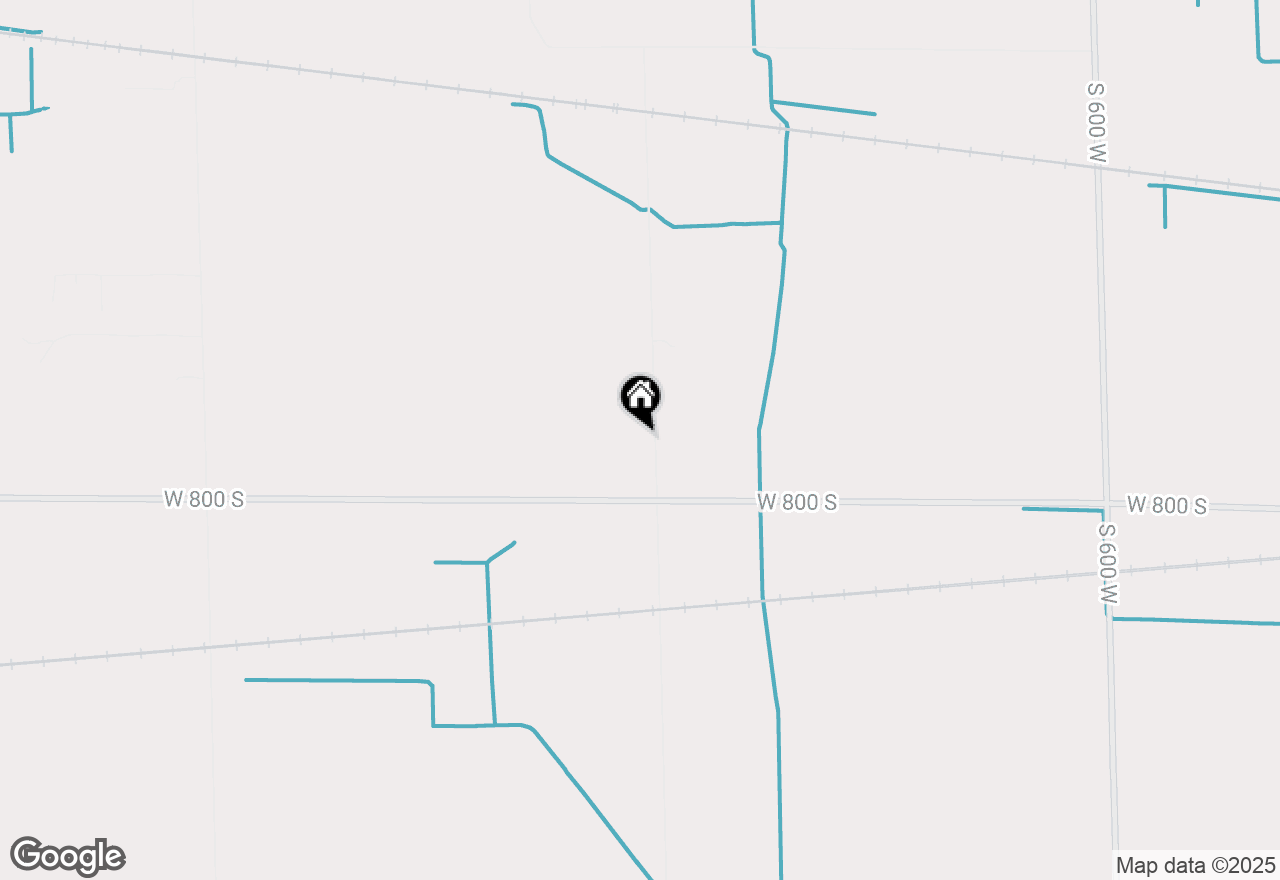 Map of 7862 S 700 W, Union Mills, IN 46382