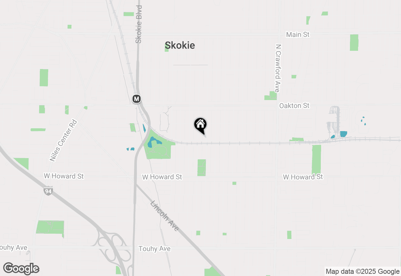 Map of 7807 Kenneth Avenue, Skokie, IL 60076