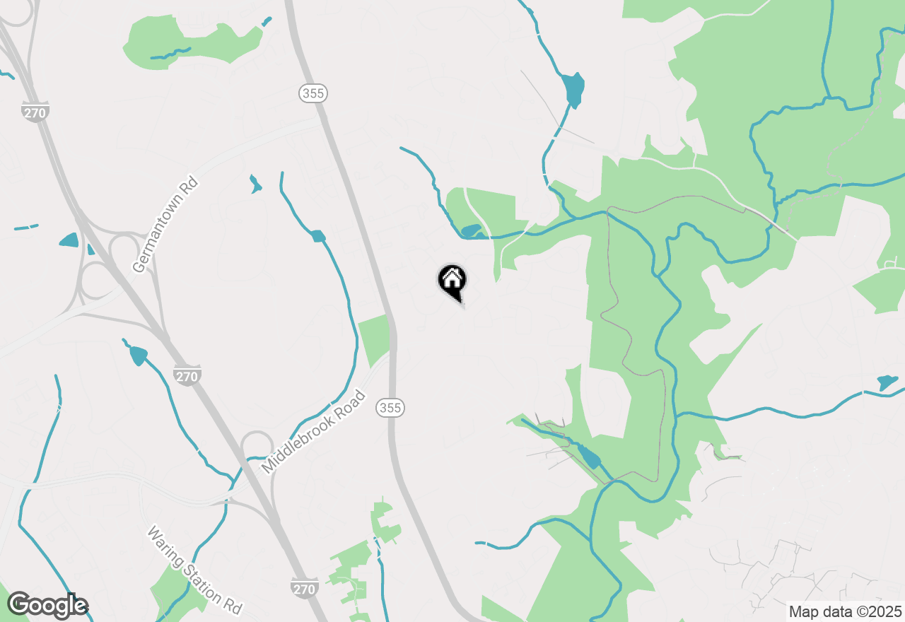 Map of 11401 Ledbury Way, Germantown, MD 20876