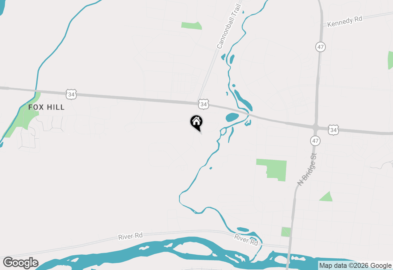 Map of 1024 Independence Boulevard, Yorkville, IL 60560