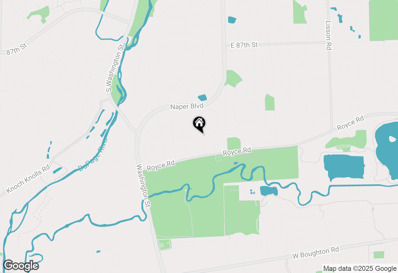 Map of 2516 River Woods Drive, Naperville, IL 60565