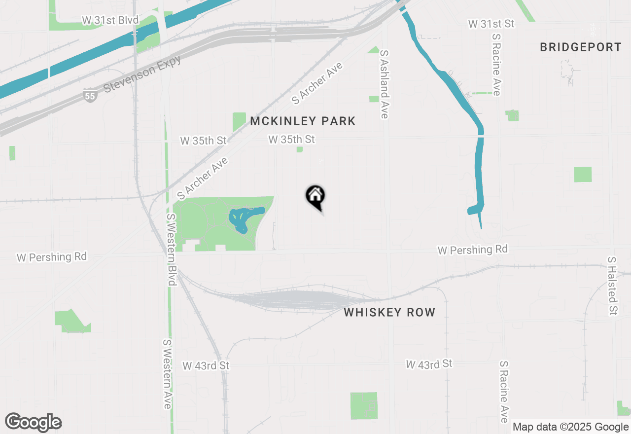 Map of 3748 S Honore Street, Chicago, IL 60609