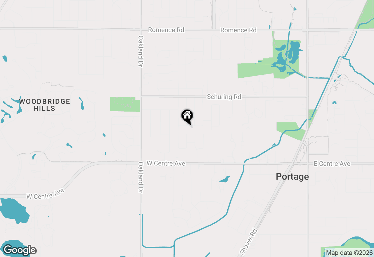 Map of 1517 Royal Oak Avenue, Portage, MI 49024