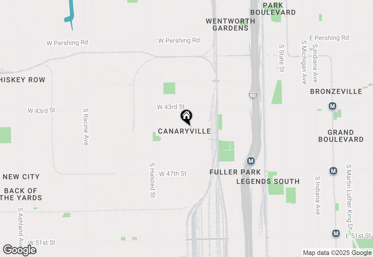 Map of 4419 S Wallace Street, Chicago, IL 60609