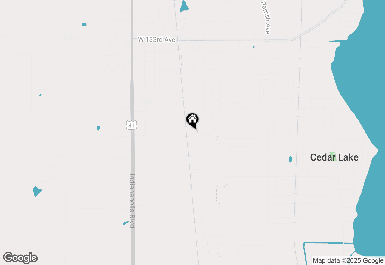 Map of 10500 Imperial Place, Cedar Lake, IN 46303