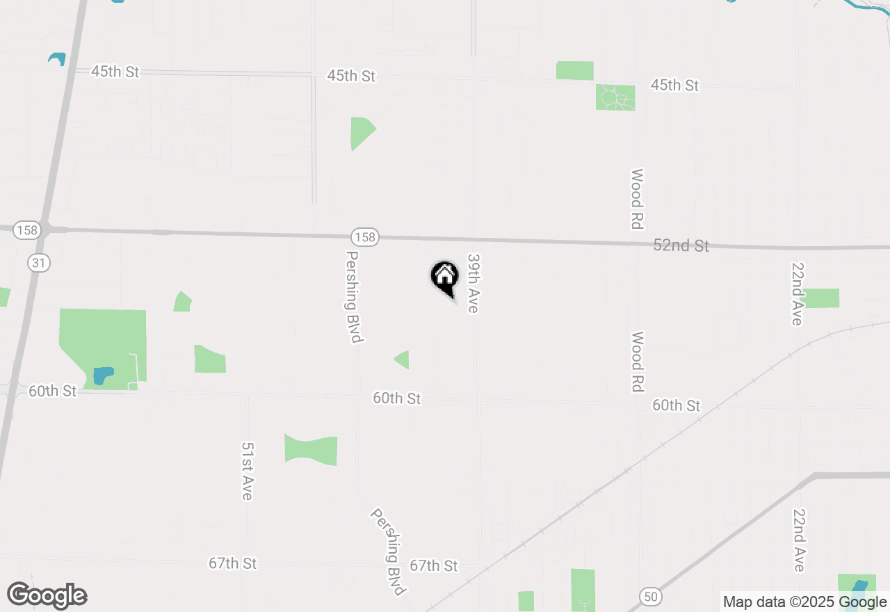 Map of 5518 40th Ave, Kenosha, WI 53144