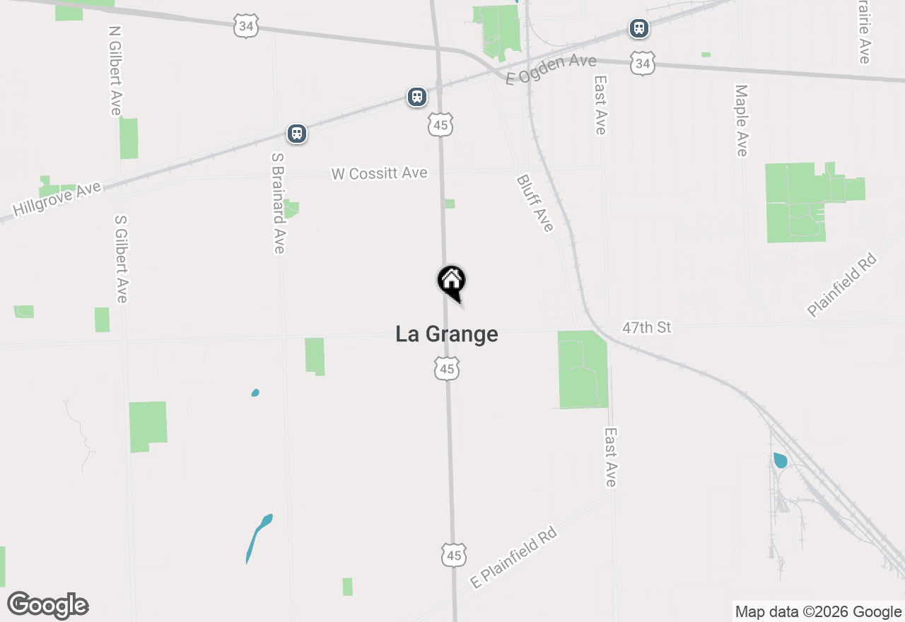Map of 425 S La Grange Road, La Grange, IL 60525