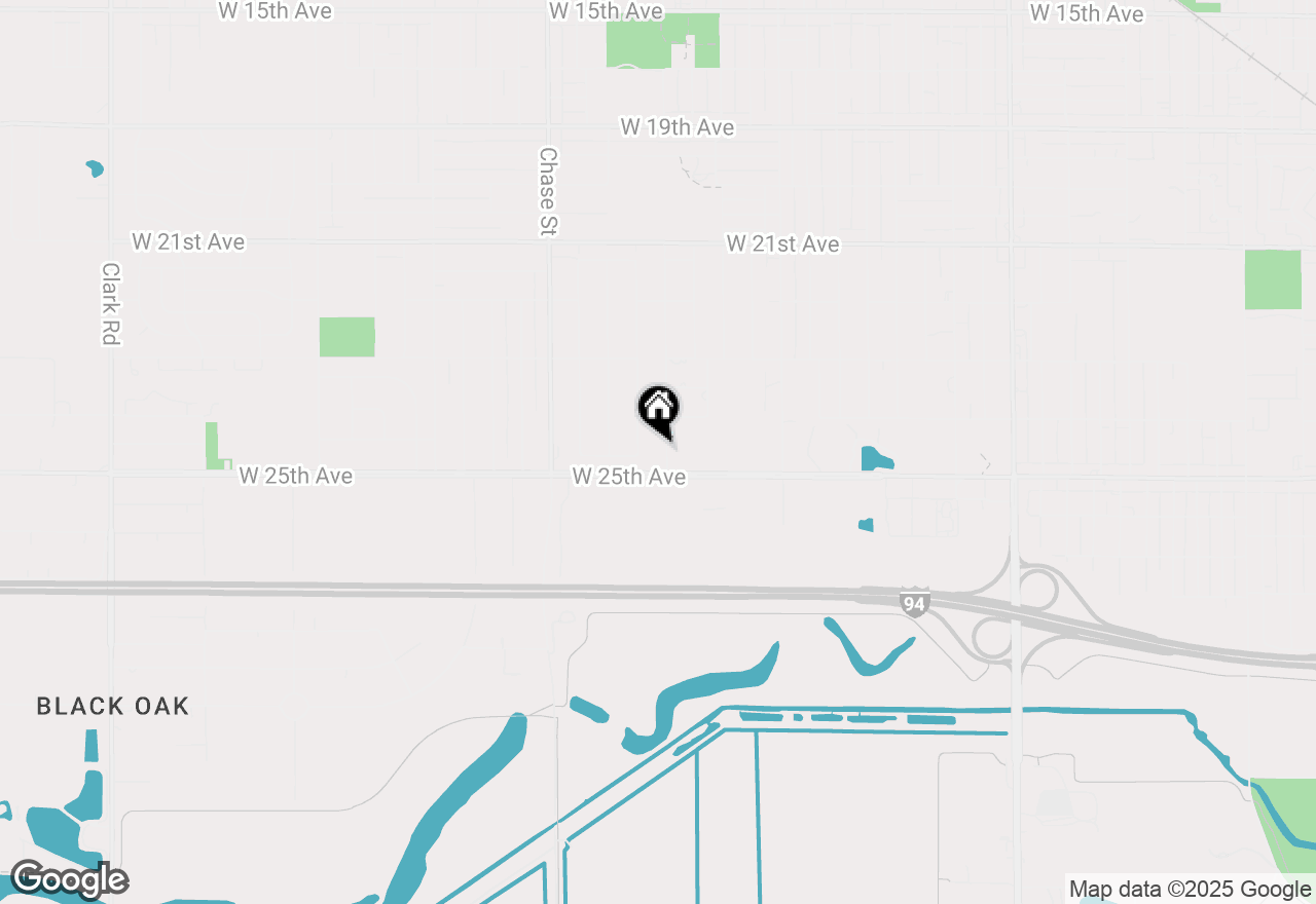 Map of 2448-70 Marshall Street, Gary, IN 46404