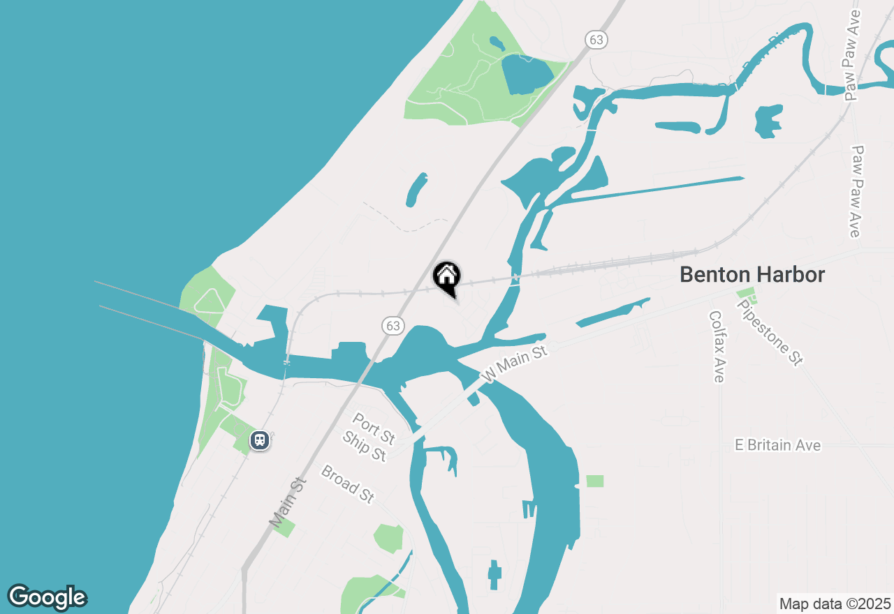 Map of 917 Harbor Drive E, St Joseph, MI 49085