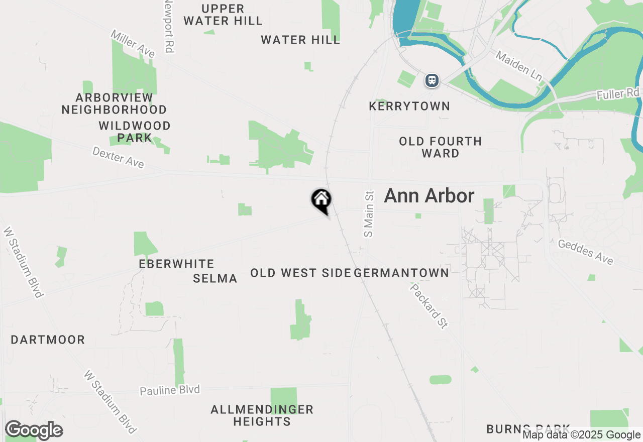 Map of 403 W Liberty Street, Ann Arbor, MI 48103