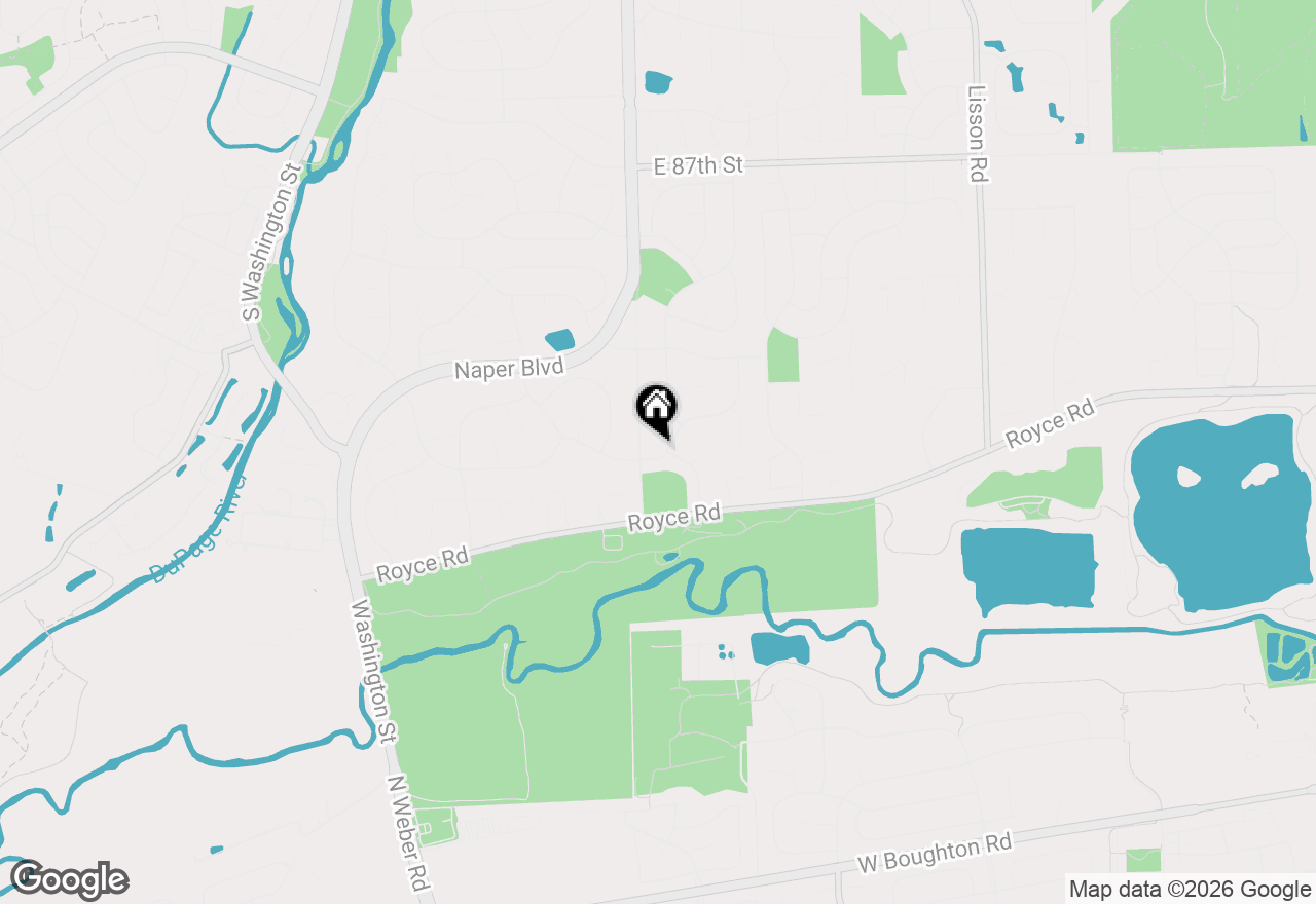 Map of 706 Alexandria Drive, Naperville, IL 60565