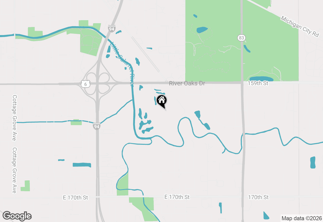 Map of 300 Park Avenue #749, Calumet City, IL 60409