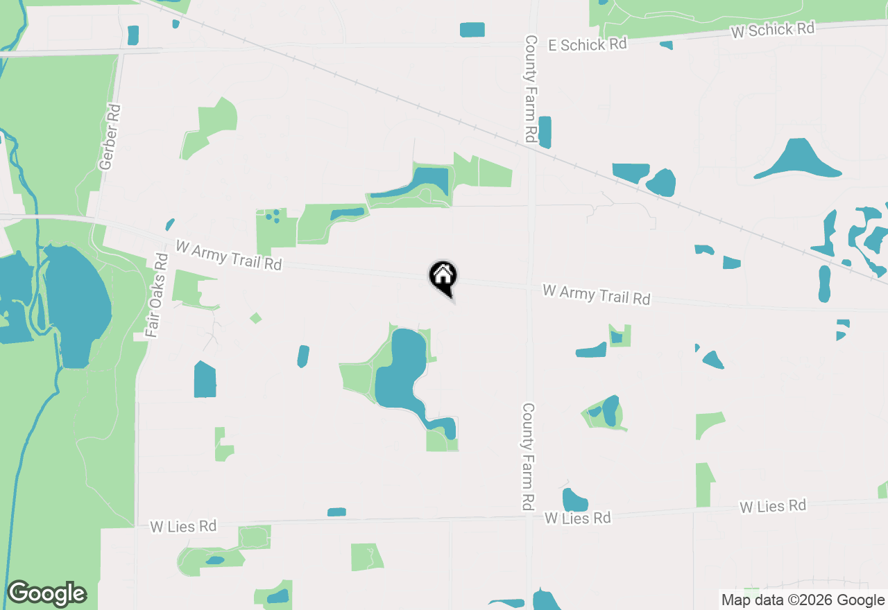 Map of 1308 Coldspring Road, Carol Stream, IL 60188