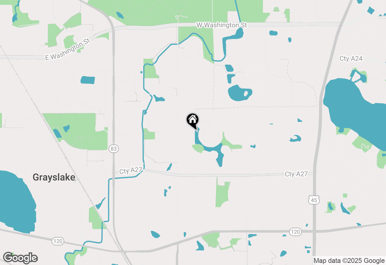 Map of 355 Buckingham Drive, Grayslake, IL 60030