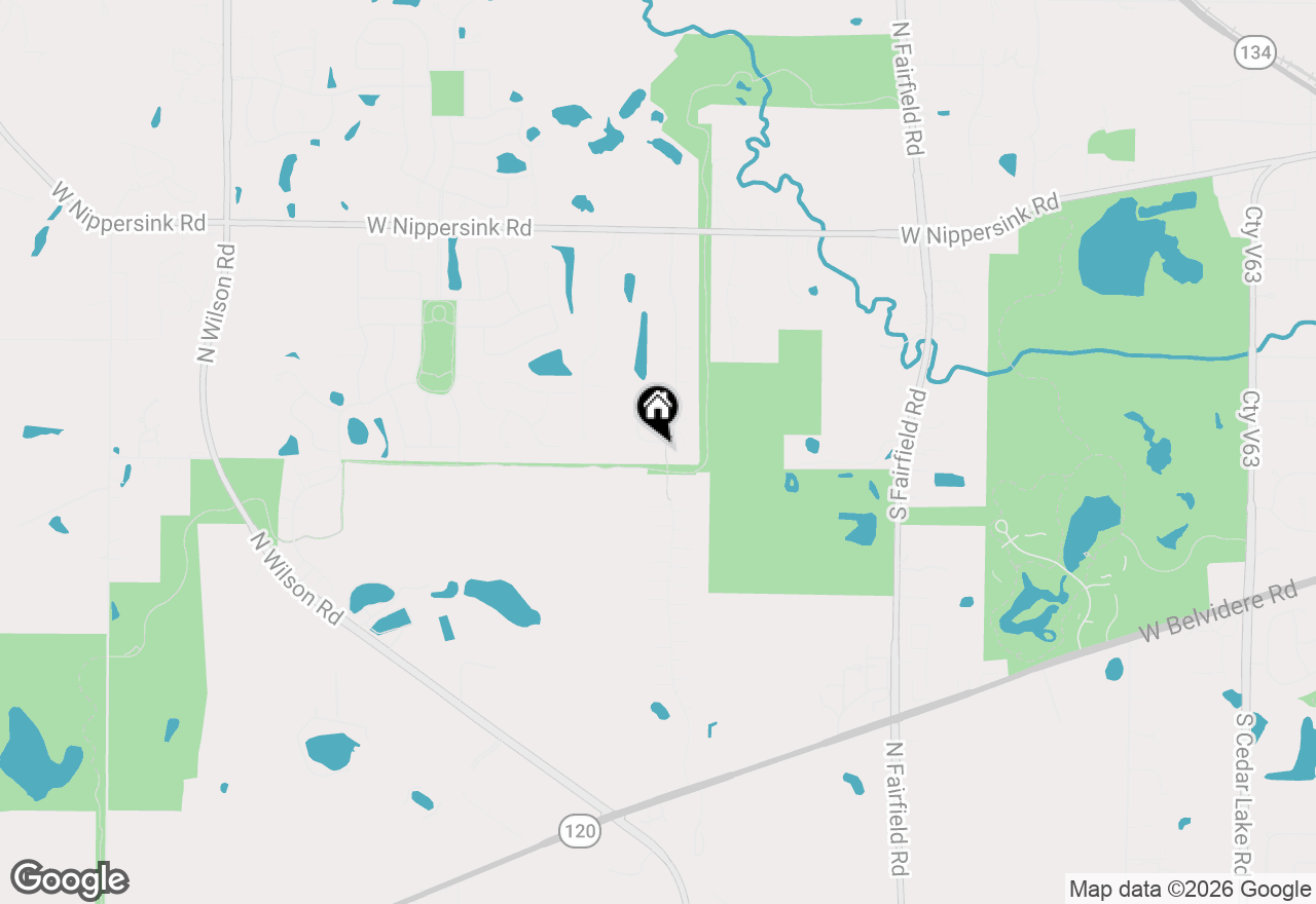 Map of 221 S Dawn Marie Drive, Round Lake, IL 60073