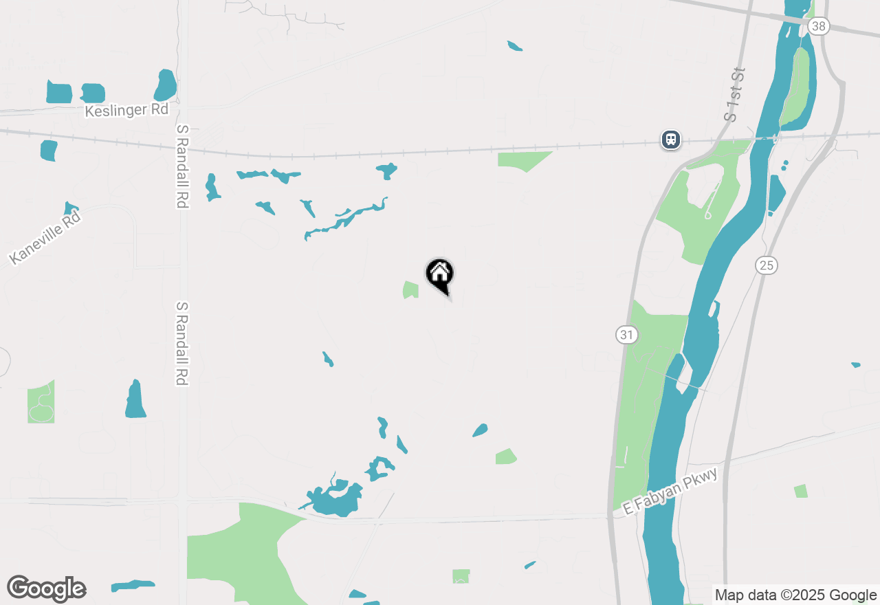 Map of 1254 Croydon Court, Geneva, IL 60134