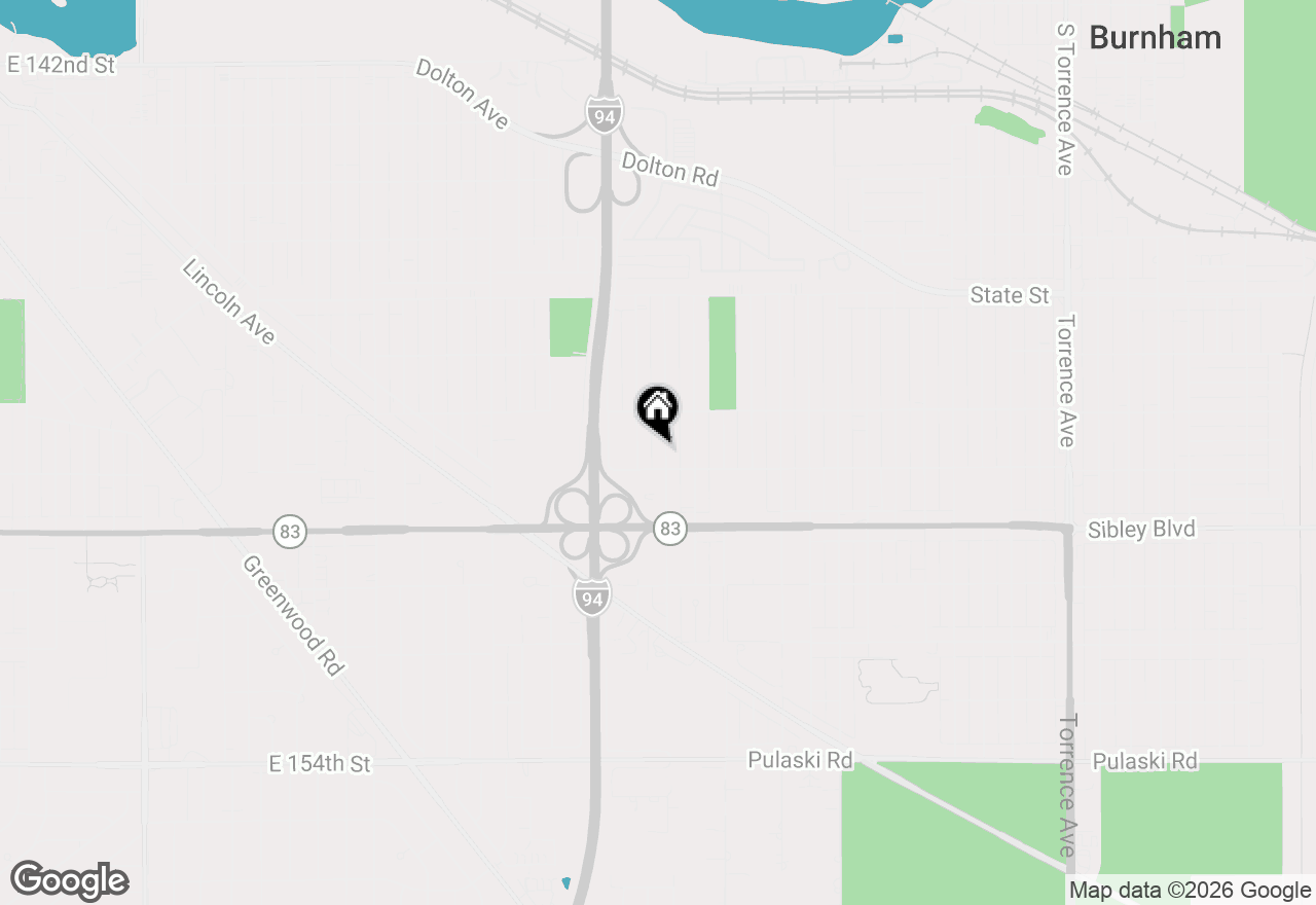 Map of 404 Prairie Avenue, Calumet City, IL 60409