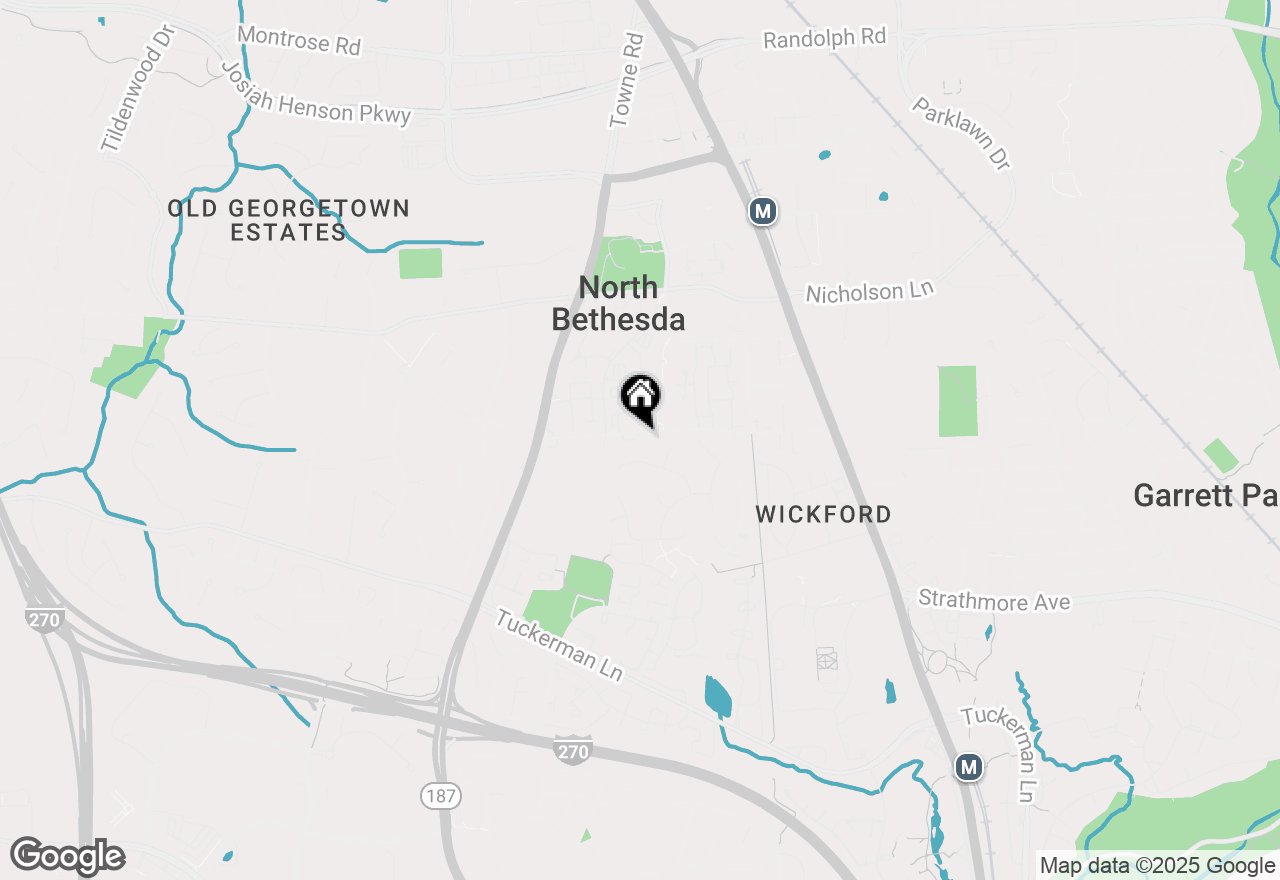 Map of 5800 Edson. Lane #2, Rockville, MD 20852