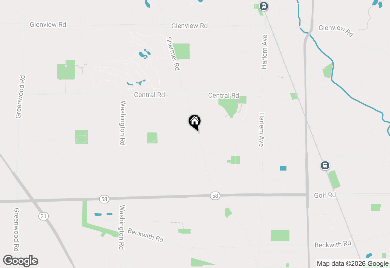 Map of 2301 Malik Court, Glenview, IL 60025