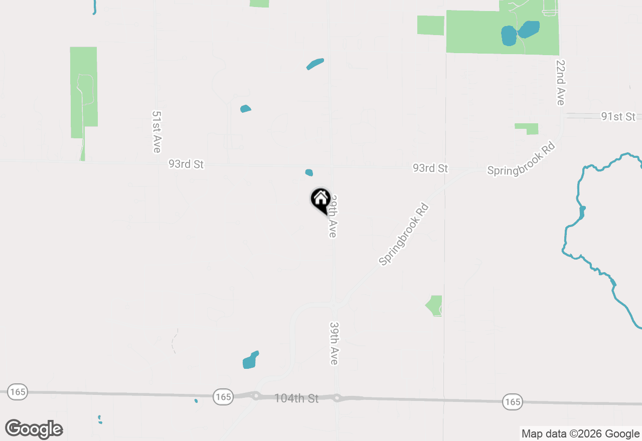 Map of 9486 39th Ave, Pleasant Prairie, WI 53158