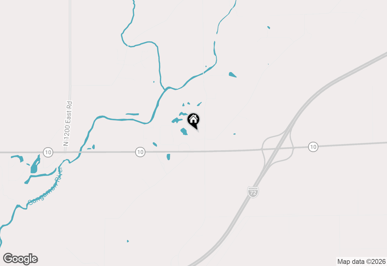 Map of 27 Hickory Lane, White Heath, IL 61884