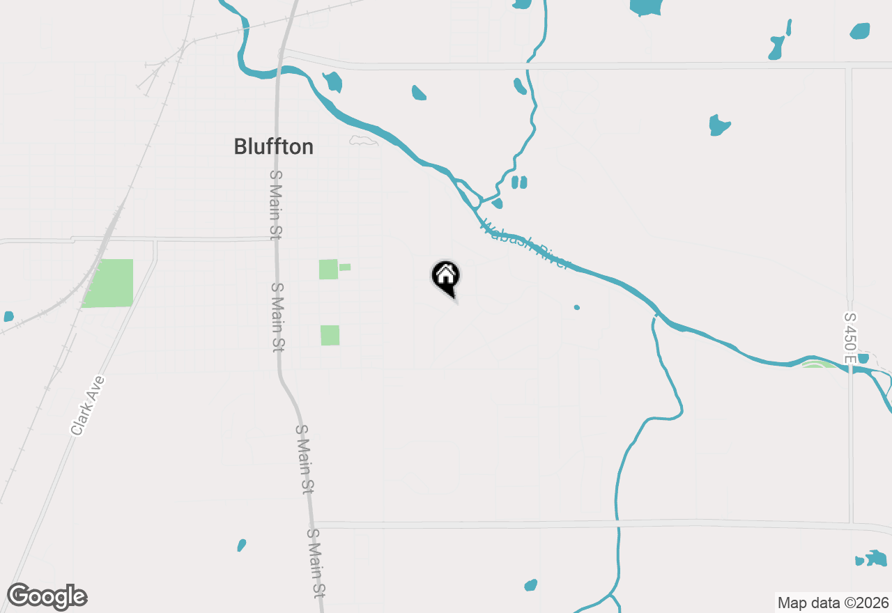 Map of 920 Ranch Road, Bluffton, IN 46714