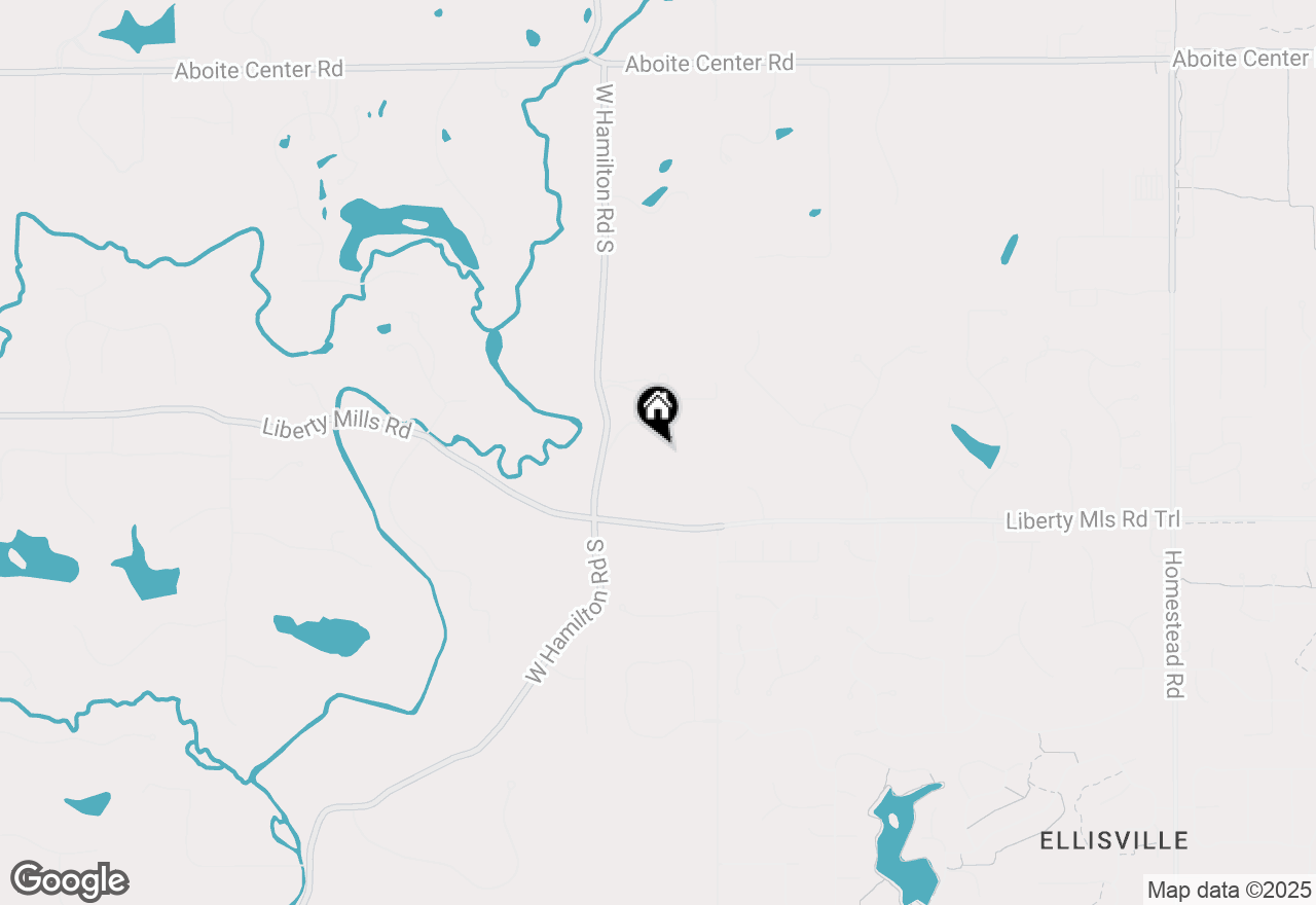 Map of 5501 W Hamilton Road S, Fort Wayne, IN 46814