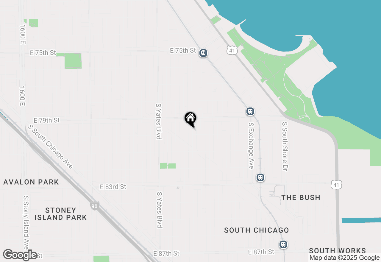 Map of 7948 S Colfax Avenue, Chicago, IL 60649