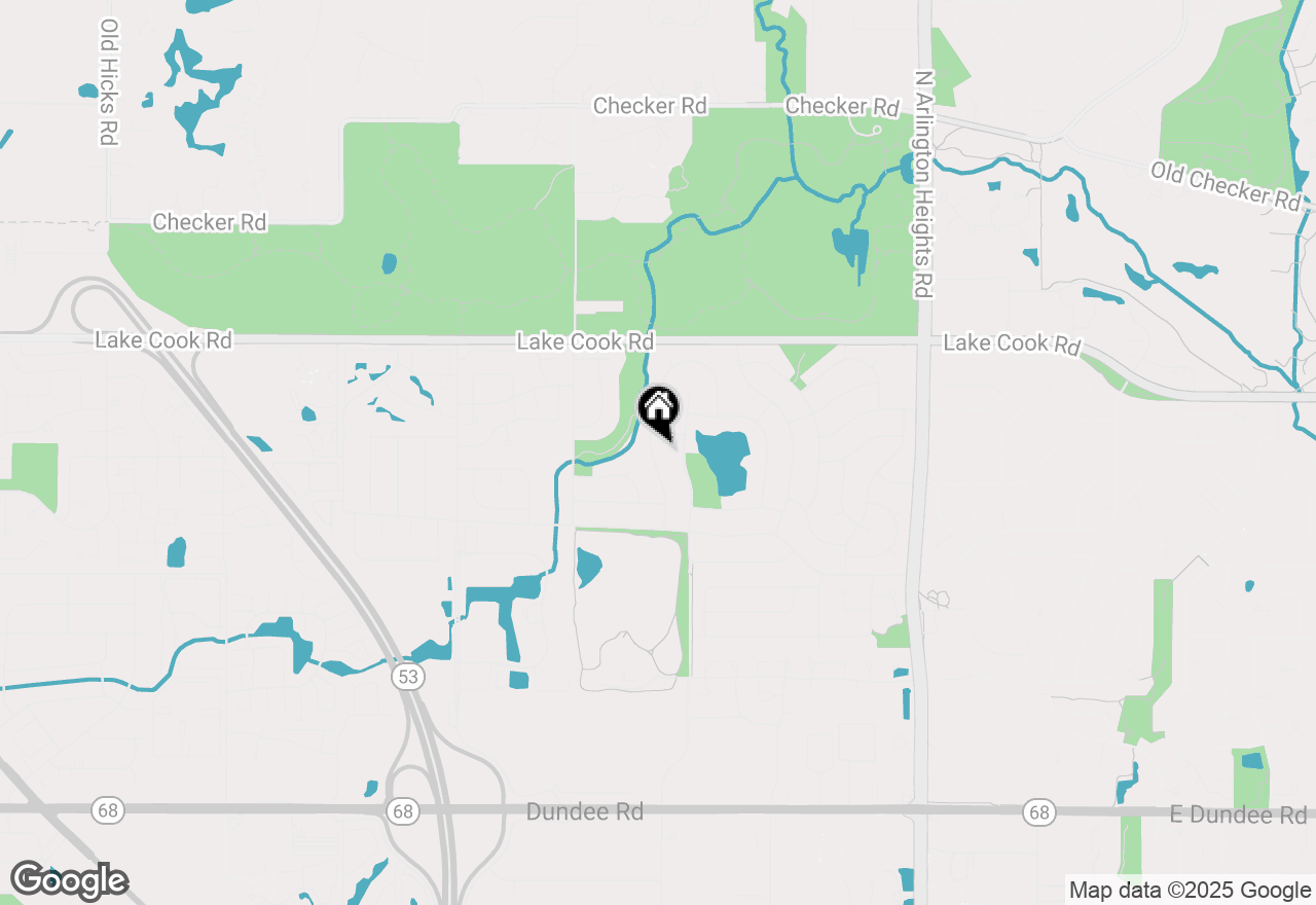 Map of 4045 N Harvard Avenue, Arlington Heights, IL 60004