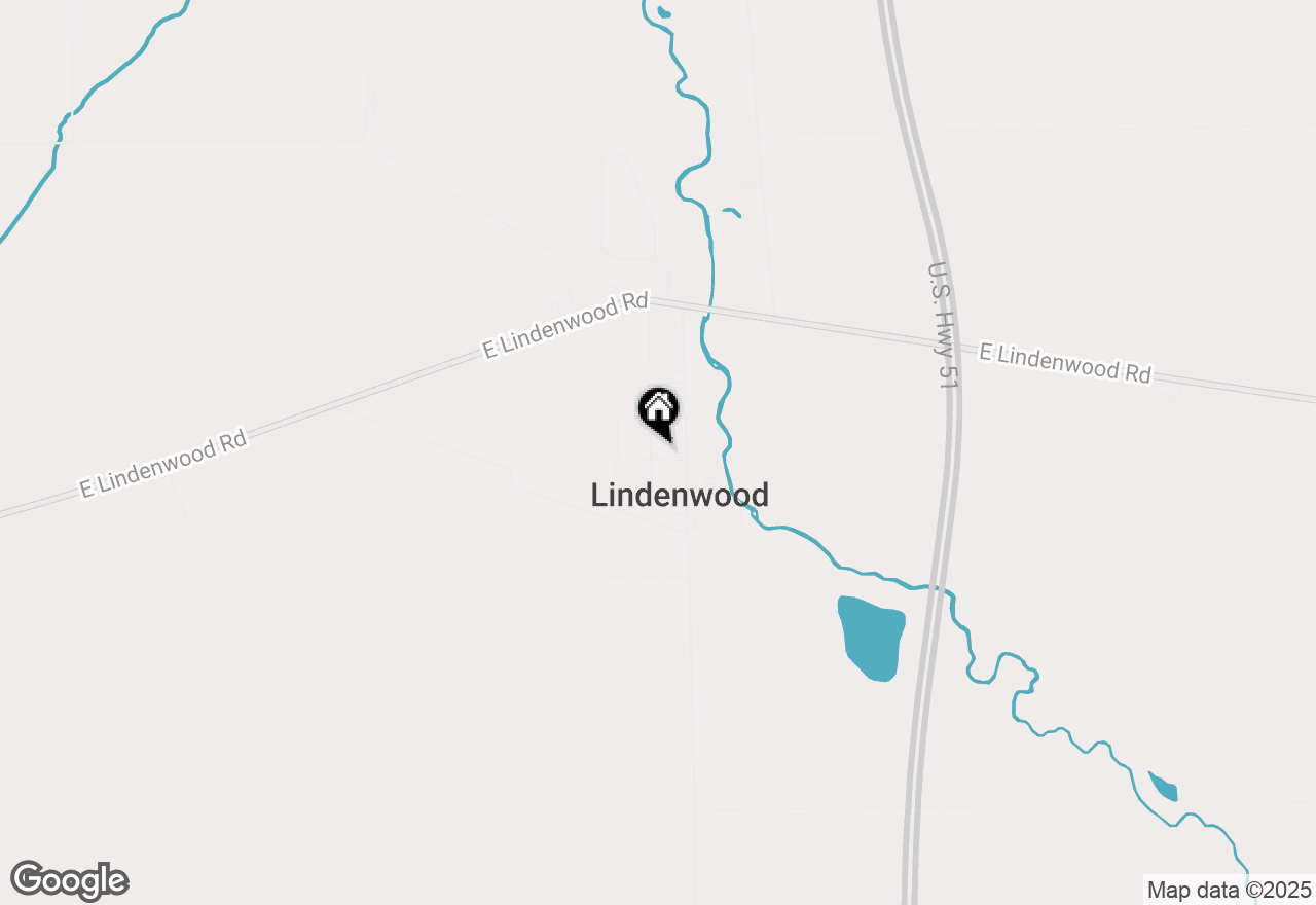 Map of 101 W 2nd Street, Lindenwood, IL 61049