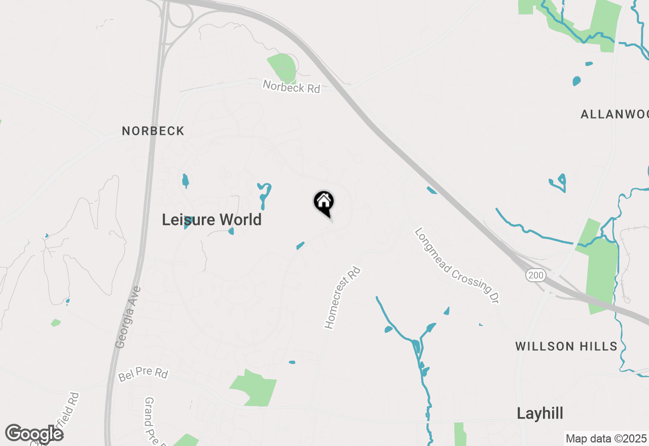 Map of 3005 S Leisure World Boulevard #226, Silver Spring, MD 20906