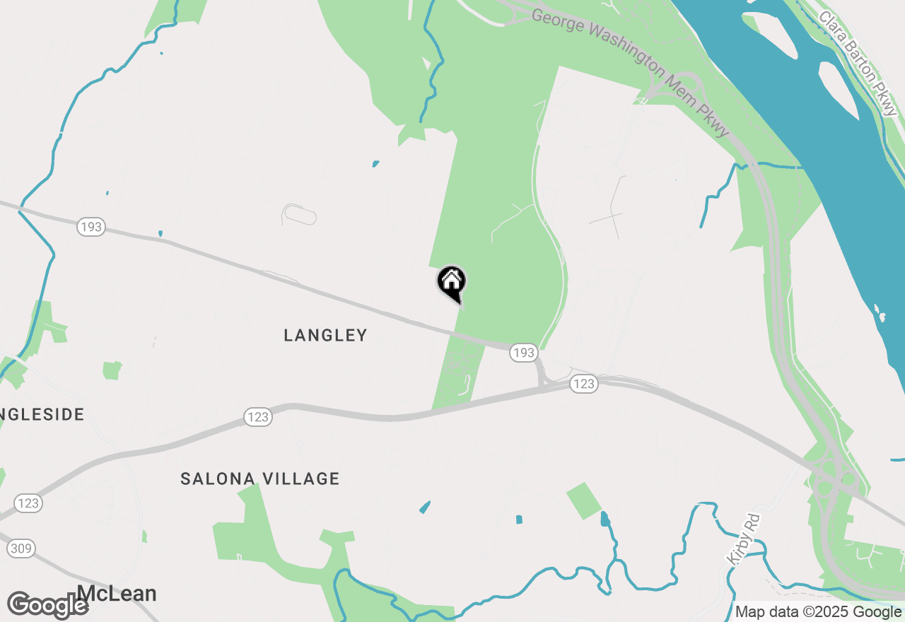 Map of 6318 Georgetown Pike, Mclean, VA 22101