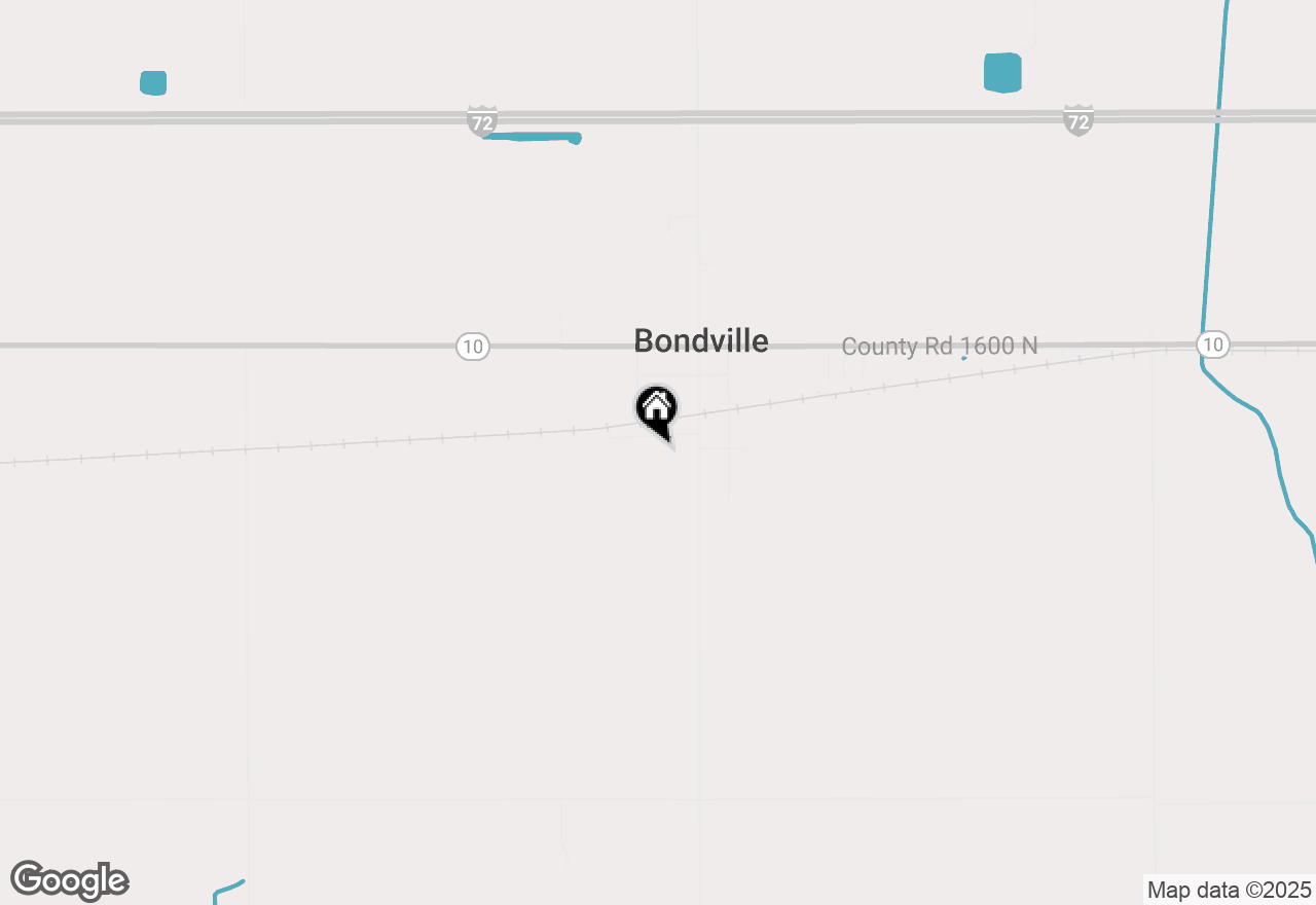Map of 201 W Ash Street, Bondville, IL 61815
