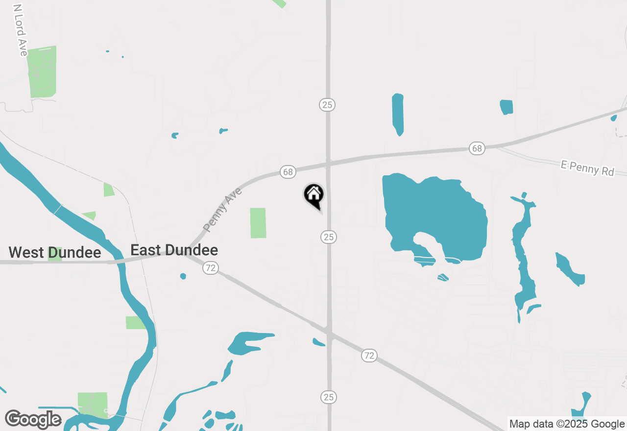 Map of 152 Aberdeen Drive, East Dundee, IL 60118