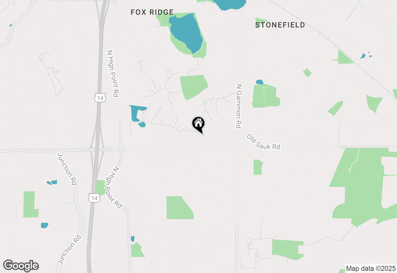 Map of 11 Saukdale Trail, Madison, WI 53717