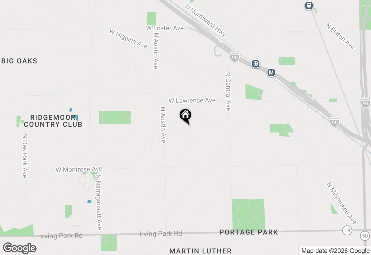 Map of 5839 W Eastwood Avenue, Chicago, IL 60630