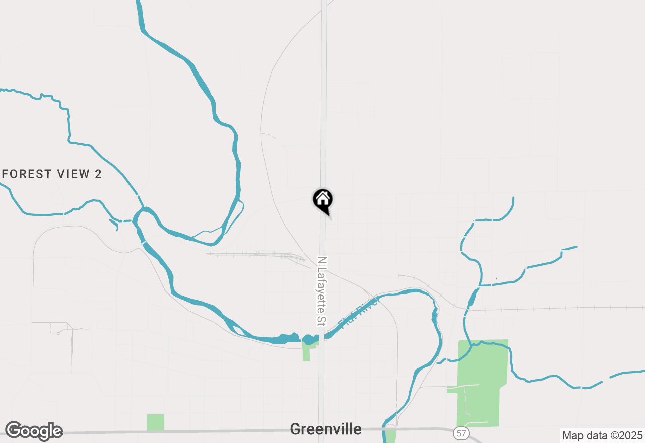Map of 1015 N Lafayette Street, Greenville, MI 48838
