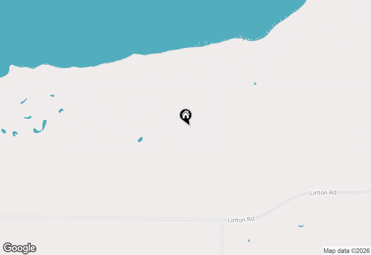 Map of N1370 Bird Ln, Fontana, WI 53125