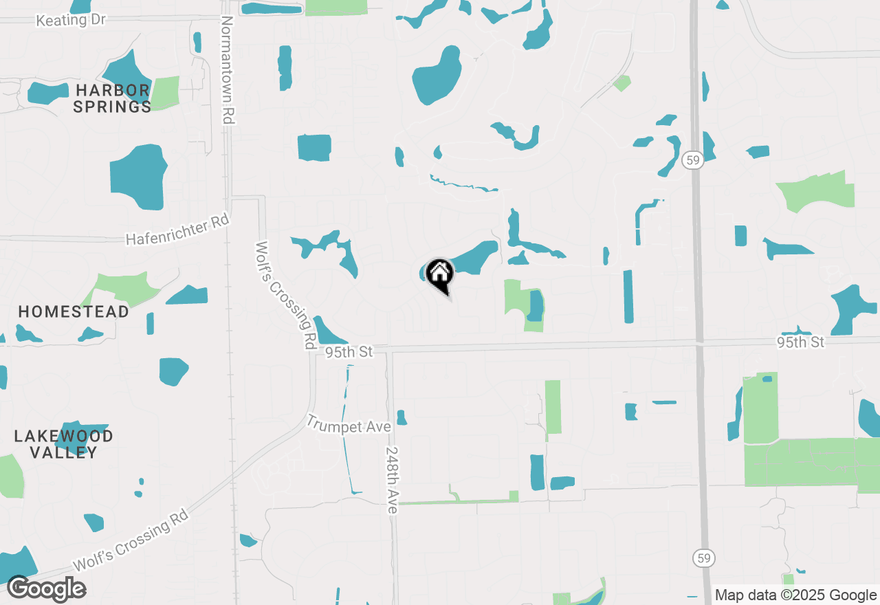 Map of 2819 Normandy Circle, Naperville, IL 60564