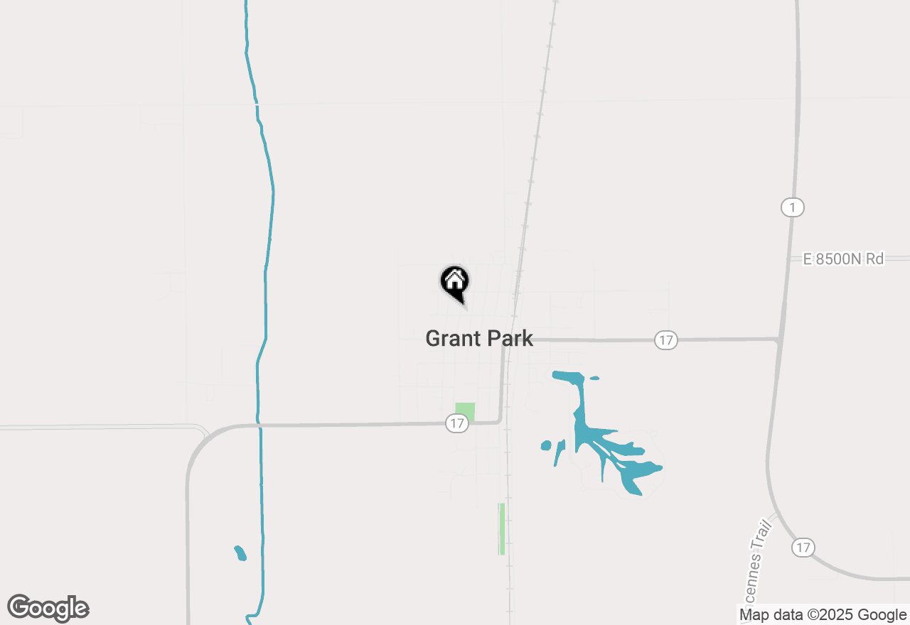 Map of 201 N Meadow Street, Grant Park, IL 60940