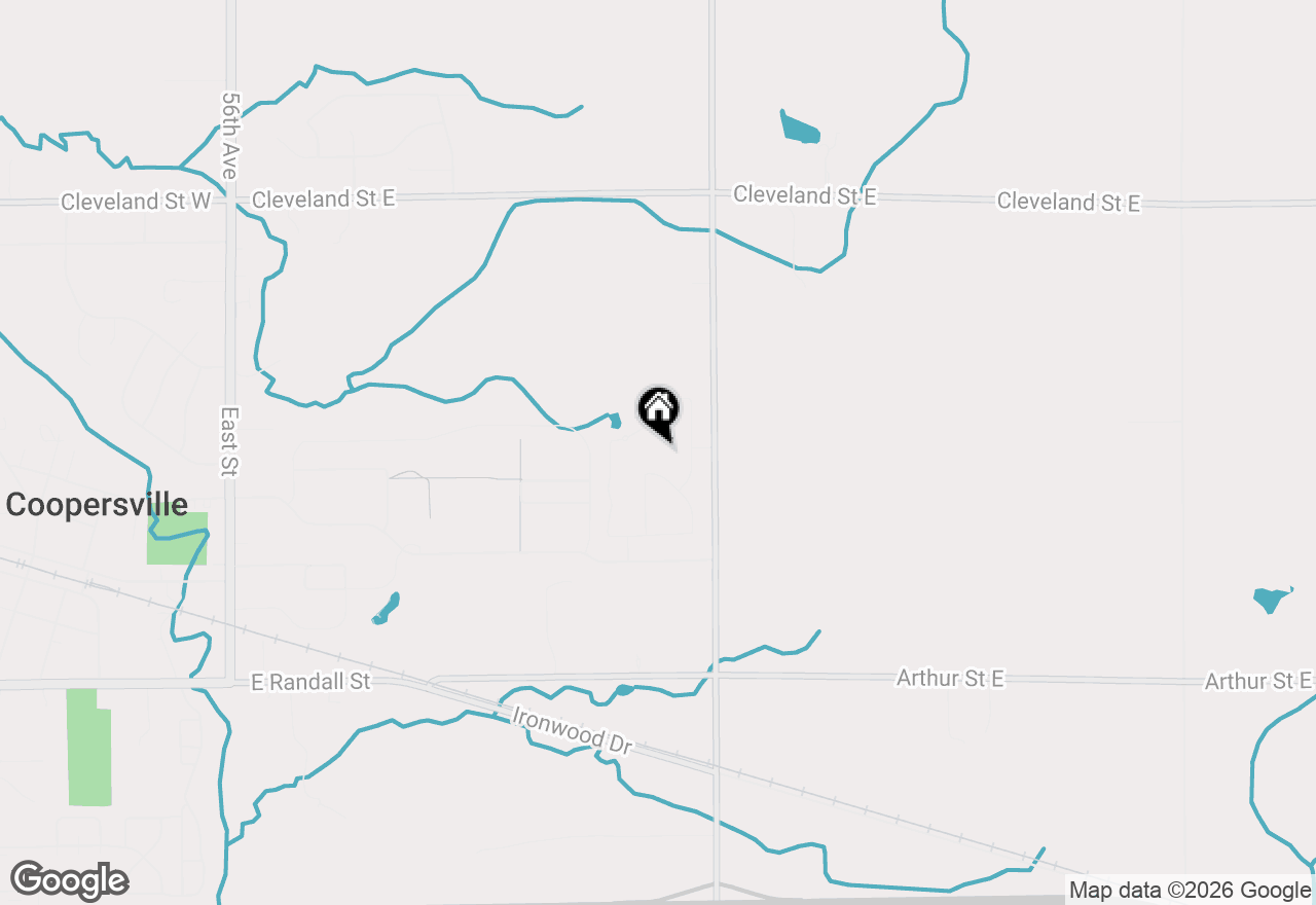 Map of 249 Hazelnut Drive, Coopersville, MI 49404