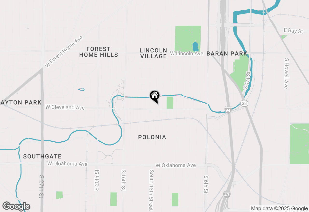 Map of 2674 S 13th St, Milwaukee, WI 53215