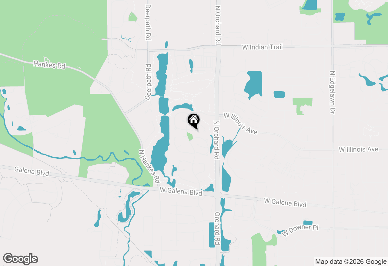 Map of 2472 Fox Drive, Aurora, IL 60506